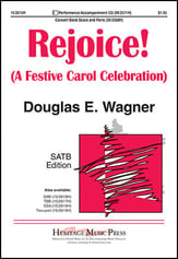 Rejoice! SATB choral sheet music cover